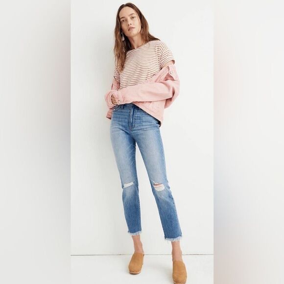 Madewell The Perfect Vintage Jean High Rise In Parnell Wash K7549 - Picture 7 of 13